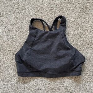 lululemon athletica Dark Gray Sports Bra
